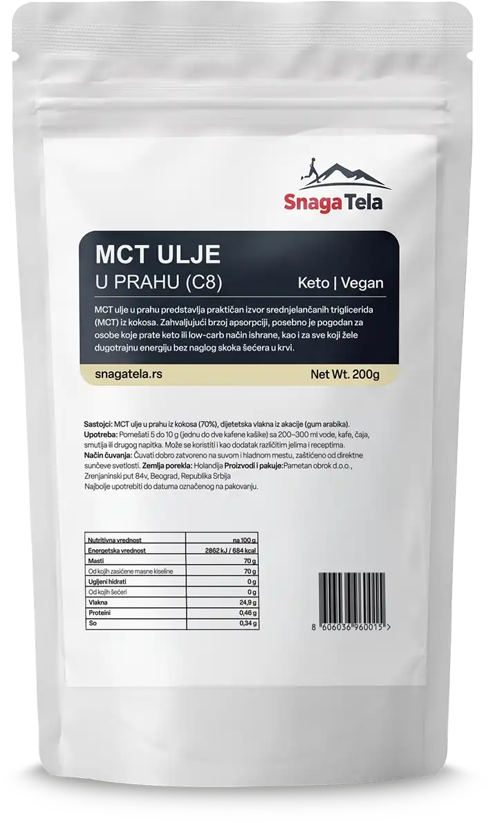 MCT ulje u prahu - C8